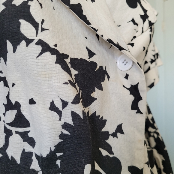 Vintage Linen Blazer - Picture 7 of 11